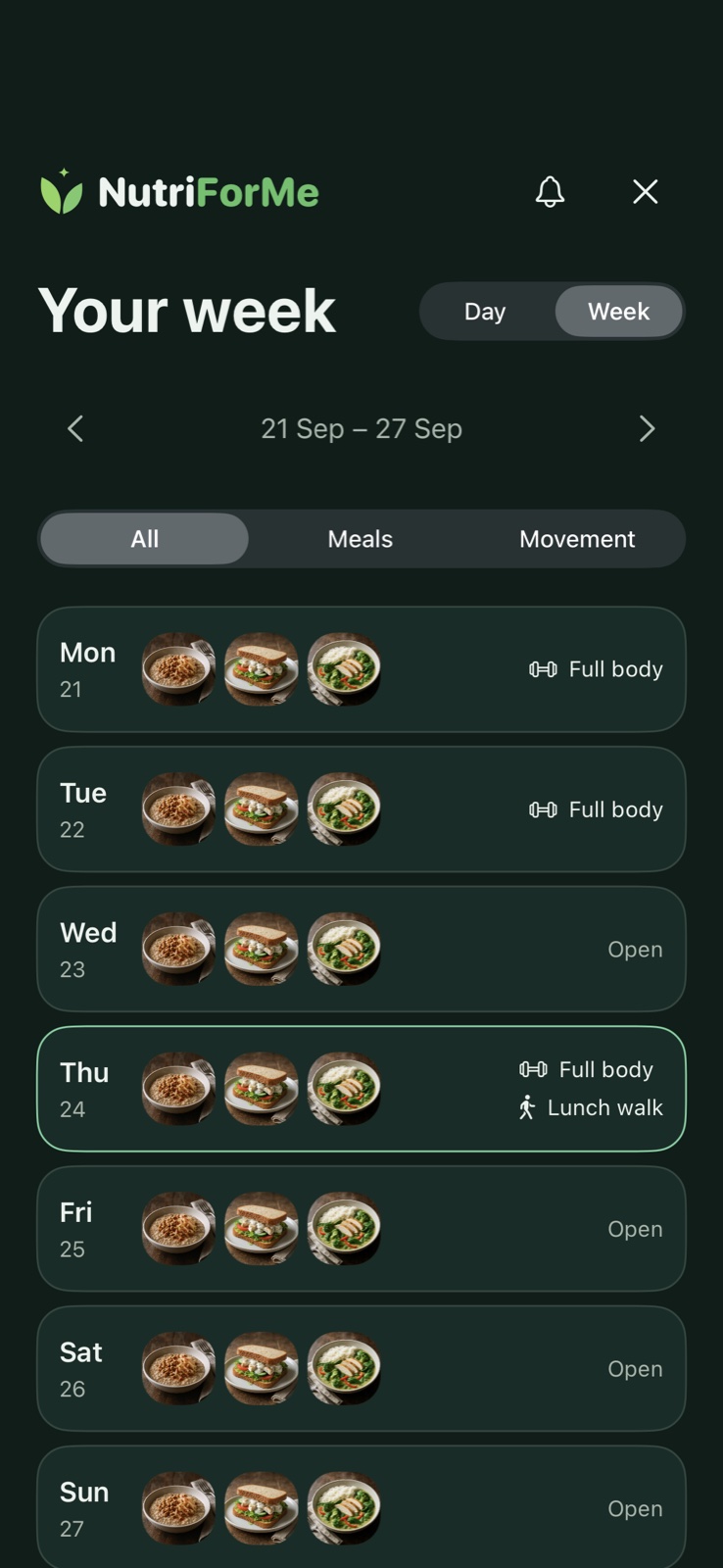 App preview · sample data